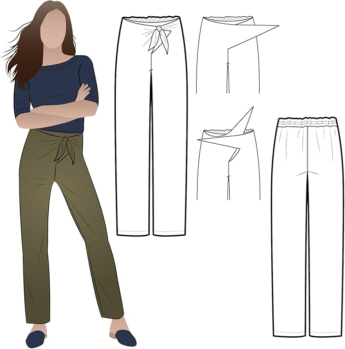 Style Arc Sewing Pattern - Trudy Pant (Sizes 04-16)