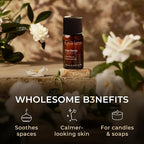 Gya Labs Gardenia Essential Oil - 0.34 Fl Oz - for Hair, Skin, Diffuser, Aromatherapy & DIY Candle Making Scent