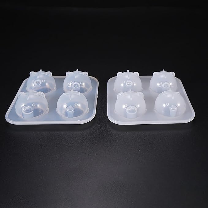 Resin Casting Silicone Mold for Candle Making, Home Decor, 3D Animal and Clay - Resin Making Molds