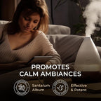 Gya Labs Sandalwood Essential Oil - 0.34 Fl Oz - for Hair, Skin, Diffuser, Aromatherapy & DIY Candle Making Scent