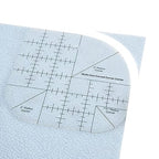 Curved Corner Cutter Quilt Ruler Acrylic Sewing Patchwork Quilting Templates DIY Supplies Sewing Template Patchwork Tool Curved Corner Cutter Ruler