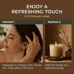 Gya Labs Thyme Essential Oil - 0.34 Fl Oz - for Hair, Skin, Diffuser, Aromatherapy & DIY Candle Making Scent