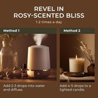 Gya Labs Palmarosa Essential Oil - 0.34 Fl Oz - for Hair, Skin, Diffuser, Aromatherapy & DIY Candle Making Scent