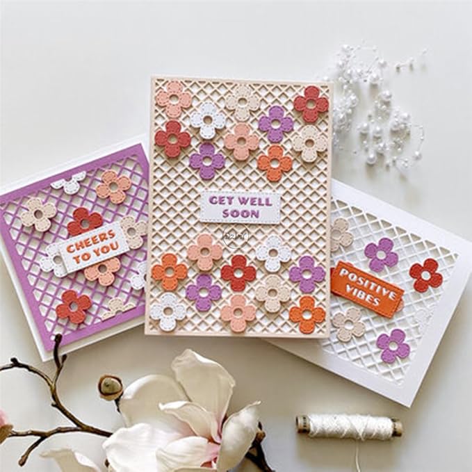 DzIxY Blessing Words Cheers to You Metal Cutting Dies for Card Making Kit Embossing Paper Die Cuts Set Scrapbook Stencils Supplies Machine Templates