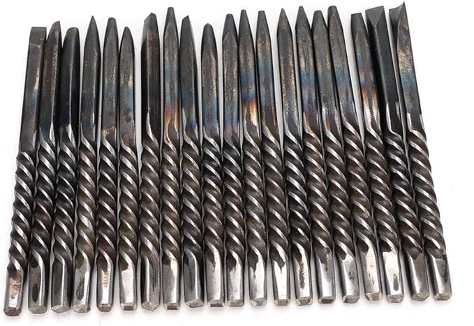 20pcs Professional Jewellery Carving Tools Set Jewellery Professional Jewellery Set Engraving Tool Metal Tool, Metal Carving Anvil Chisel