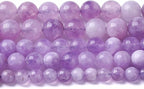 10MM 36PCS Natural Stone Lavender Amethyst Crystal Beads for Jewelry Making DIY Bracelet