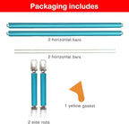 Couple Embroidery Art Embroidery Clip Frame 60cm Cross Stitch 4 Slot Presser Heavy Duty Embroidery Bandage Embroidery Frame Needlepoint Frame Embroidery Scroll Frame Embroidery Frames (Blue)