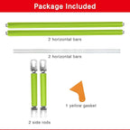 Couple Embroidery Art Embroidery Clip Frame Cross Stitch 4 Slot Presser Heavy Duty Embroidery Bandage Embroidery Frame Needlepoint Frame Embroidery Scroll Frame Embroidery Frames (Green)