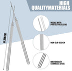 Outus 12 Pieces Clay Needle Tools Ceramic Detail Pottery Sculpture Needle Detail Modeling Clay Tool Kit