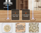Longer RAY5 10W Laser Engraver Module, Dual Beam Compressed 0.06mm Laser Spot, DIY laser head for Laser Engraver, Eye Protection