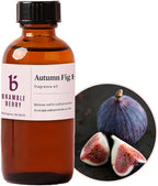 Bramble Berry Autumn Fig Harvest Fragrance Oil 2 oz | Warm Fall Scent for Soap Making, Candles, Bath Bombs, Lotion, Wax Melts & Skincare | Vegan, Paraben & Phthalate Free, Skin Safe, DIY Essential