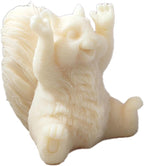 Squirrel Candle Mold - Resin Casting Silicone Molds for Home Decor & Candle Making Wave Spiral Mold