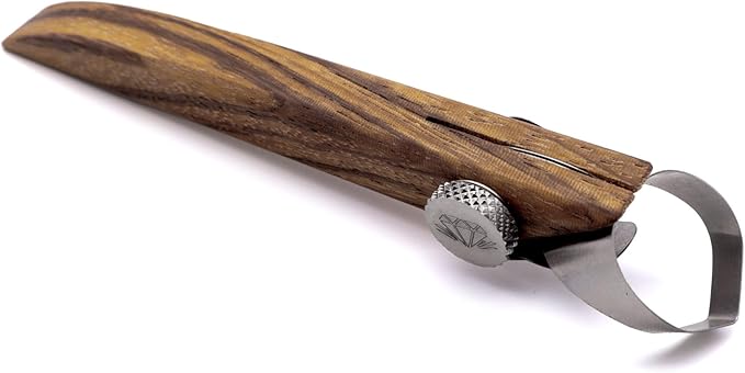 The Original DiamondCore Tools Handheld Extruder, Pottery Handle Making Tool, Clay Sculpting Tools, Slab Extruder Pottery Tool (R5 Middle Ridge)