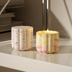 BOOWAN NICOLE Candle Vessel Silicone Mold for Concrete, Candle Jar Planter Molds Silicone Mould for DIY