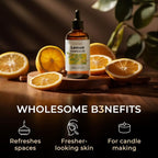 Gya Labs Lemon Essential Oil - 4 Fl Oz - for Hair, Skin, Diffuser, Aromatherapy & DIY Candle Making Scent