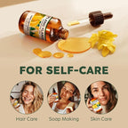 KUKKA Ylang-Ylang Essential Oils - 4 Fl Oz - for Hair, Skin, Diffuser, Aromatherapy & DIY Soap Making Scent