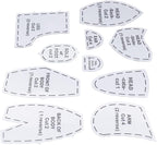 Memory Bear Sewing Pattern, 15 inch DIY Teddy Bear Template, Acrylic Quilting Templates for Beginners