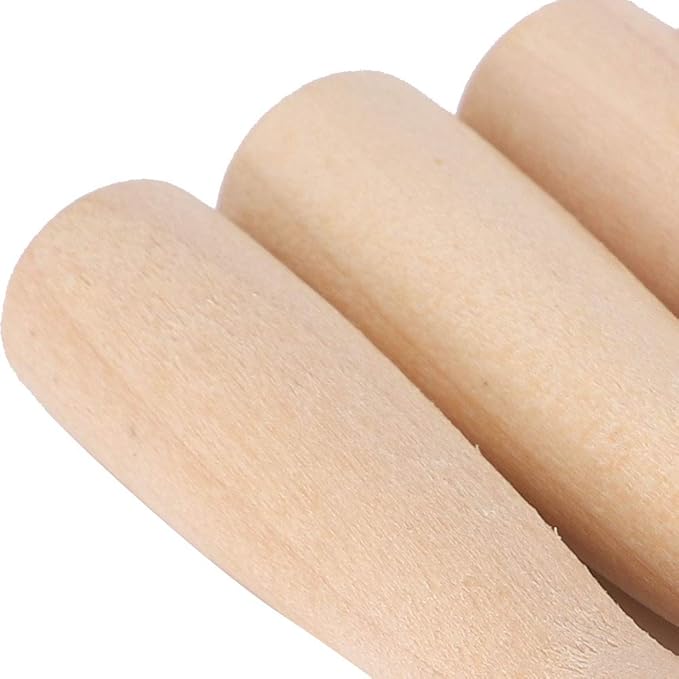 Lavor Punch Needle Supplies 10×6×2 4pcs Portable Punch Needle Knitting Embroidery Pen Wooden Handle for Sewing Felting DIY Craft Handwork