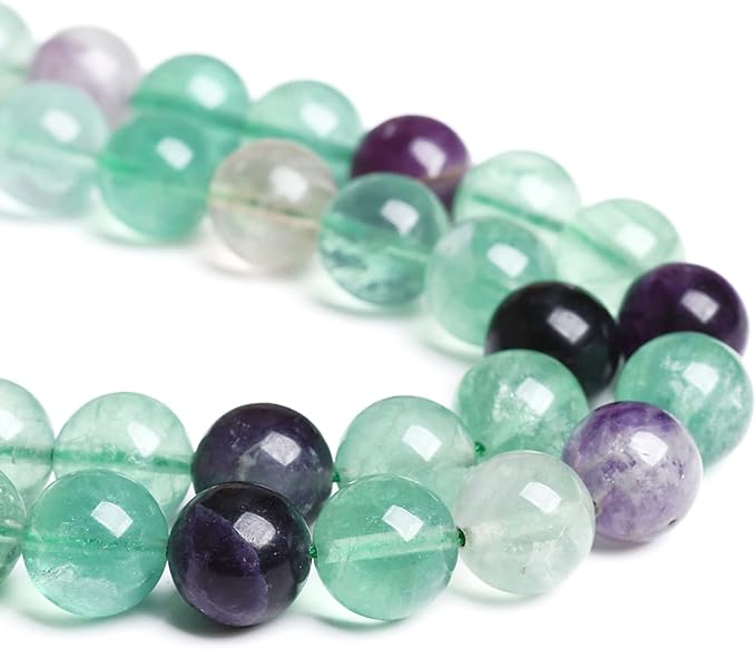 4MM 86PCS Natural Stone Green Fluorite Gemstone Beads for Jewelry Making DIY Bracelet 1 Strand