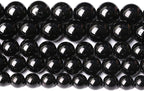 4MM 88PCS Natural Black Tourmaline Gemstone A Grade Beads for Jewelry Making DIY Bracelet Crystal 1 Strand