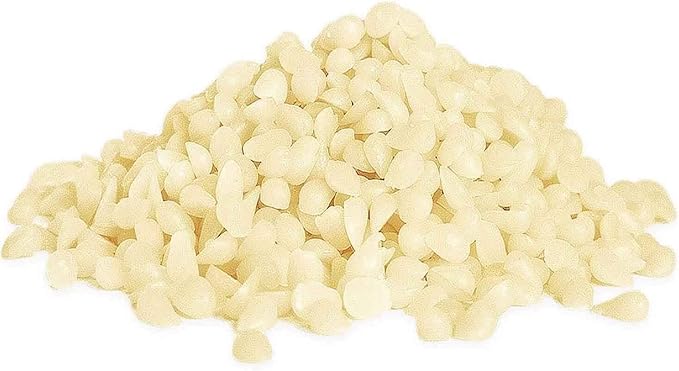 Natural White Beeswax Granules (10-Pound) | Unrefined Pure Material for DIY Projects | Candle Making, Skin Care, Lip Balm, Soap Base | Organic Beeswax Pellets