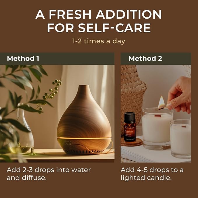 Gya Labs Ravensara Essential Oil - 0.34 Fl Oz - for Hair, Skin, Diffuser, Aromatherapy & DIY Candle Making Scent