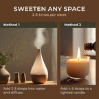 Gya Labs Vanilla Essential Oil - 0.34 Fl Oz - for Hair, Skin, Diffuser, Aromatherapy & DIY Candle Making Scent