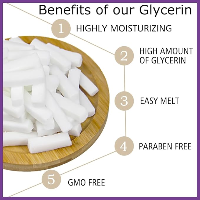 Goats Milk Soap Base Melt and Pour Glycerin Soap Base for Crafting and Making Easy to Cut - 2 Pound