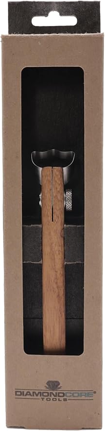 The Original DiamondCore Tools Handheld Extruder, Pottery Handle Making Tool, Clay Sculpting Tools, Slab Extruder Pottery Tool (R16 Double Concave)