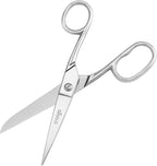 LIVINGO 6'' Professional Forged Fabric Scissors, Precision Tailor Small Scissors Heavy Duty, Sharp Stainless steel Sewing Shears for Crafting Supplies