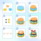 ifergoo Polymer Clay, Modeling Clay for Kids DIY Starter Kits, Oven Baked Model Clay, Non-Toxic, Non-Sticky, with Sculpting Tools, Ideal Gift for Children and Artists