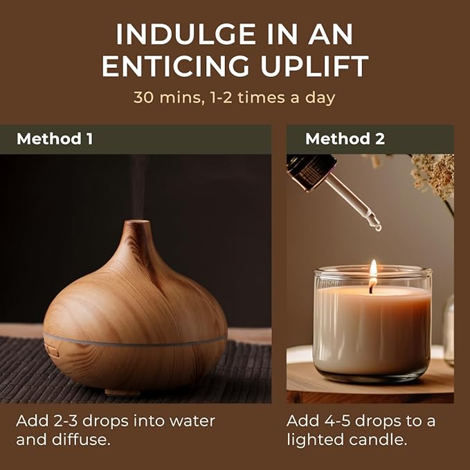 Gya Labs Gardenia Essential Oil - 0.34 Fl Oz - for Hair, Skin, Diffuser, Aromatherapy & DIY Candle Making Scent