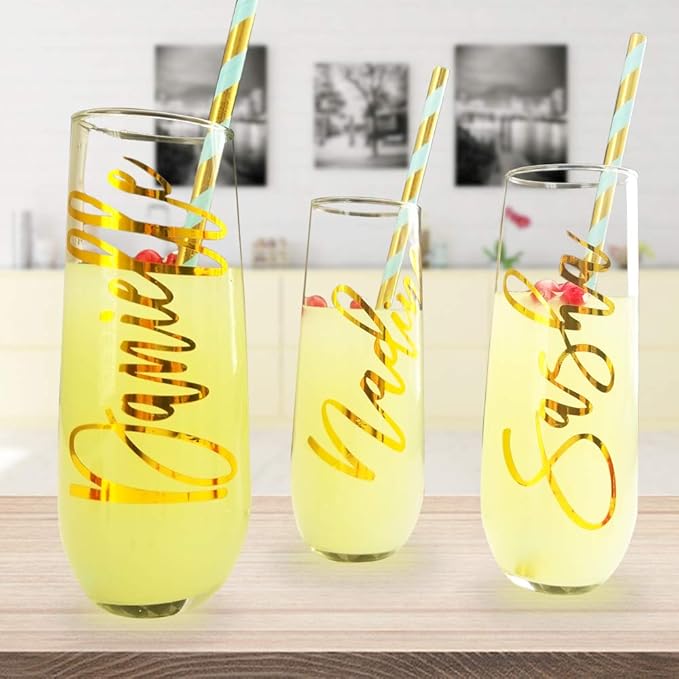 TECKWRAP Chrome Gold Adhesive Vinyl Roll 1ft x 5ft – Permanent Gold Vinyl for Crafts, Signs, Stickers, and Home Décor DIY Projects & Decals