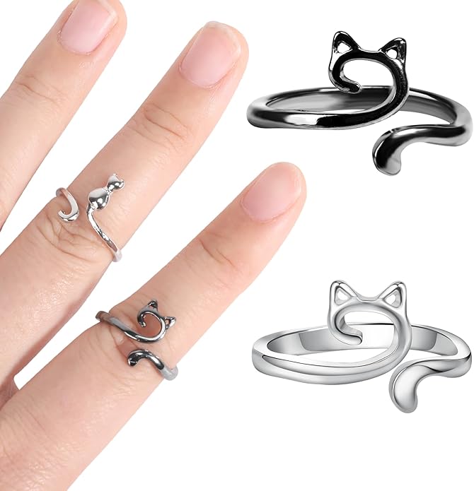 Namifin Crochet Ring for Fingure Adjustable Crochet Tension Ring Yarn Tension Rings Easy Crocheting Crochet Accessories Mother Grandma Thanksgiving Presents