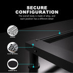 AENBUSLM T1 Laser Engraving Machine,40W Module, 5.5W(5500mW) Output, Built-in Air Assist,Engrave/Cut Wood, Metal, Glass, Leather & More for DIY & Small Business - Class 4