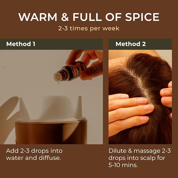 Gya Labs Cinnamon Cassia Essential Oil - 0.34 Fl Oz - for Hair, Skin, Diffuser, Aromatherapy & DIY Candle Making Scent