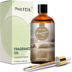 PHATOIL Fresh Linen Fragrance Oils for Aromatherapy, 3.38FL.OZ Diffuser Oils for Home, Perfect for Aromatherapy, Humidifiers, Yoga, DIY Candle and Soap Making - 100ml