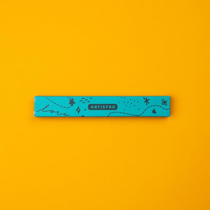 ARTISTRO 2 Black Dual-Tip Fabric Markers - Fabric Decorating Kit - Permanent for Clothes - Acrylic Paint Pens for Sneakers, Bags, Shoes, Textile, Canvas, Sewing, Craft, Laundry - Brush and Fine Tip