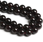 4MM 86PCS Natural Garnet Gemstone Loose Beads for Jewelry Making DIY Bracelet Crystal 1 Strand