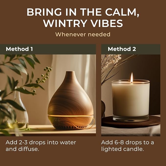 Gya Labs Wintergreen Essential Oil - 0.34 Fl Oz - for Hair, Skin, Diffuser, Aromatherapy & DIY Candle Making Scent