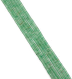 Natural Green Aventurine Spacer Beads Caps Loose Semi Gemstone for Beading Jewelry Making 4mmx2mm 38cm