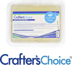 Crafter's Choice Detergent Free Melt and Pour Soap Base for Soap Making and DIY Crafting Projects, SLS/SLES Free, 2LB Block (Honey)