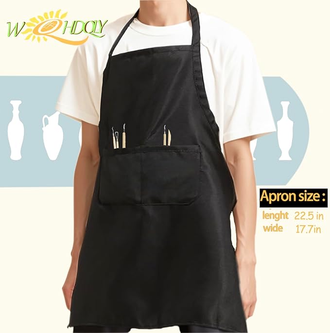 WQHDQLY Pottery Sculpting Tools 45PCS,Clay Tools Pottery Tools Clay Sculpting Tools for Kids Polymer Clay Tools Kit Ceramic Tools for DIY Handcraft Modeling Clay Carving Tools Set