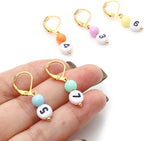 DoreenBeads Stitch Markers for Crocheting and Knitting, Alloy Enamel Crochet Marker Crochet Gifts for Knitting Weaving Sewing Accessories Quilting Jewelry Making