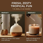 Gya Labs Lemongrass Essential Oil - 0.34 Fl Oz - for Hair, Skin, Diffuser, Aromatherapy & DIY Candle Making Scent