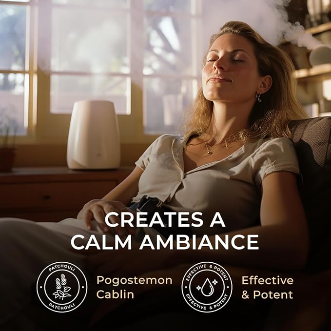 Gya Labs Patchouli Essential Oil - 0.34 Fl Oz - for Hair, Skin, Diffuser, Aromatherapy & DIY Candle Making Scent