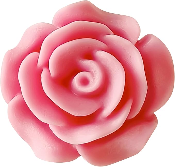 2 Pack Flower Soap & Candle Mold - Silicone 3D Molds for Flower, Peony & Home Decor - Resin Casting & Making Molds