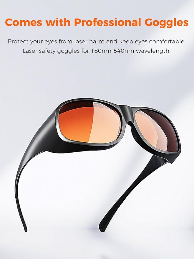 Creality Rotary Roller Kit with Risers for Falcon A1 Laser Engraver, Engraving Accessories for Engraving Cylindrical Objects, Wine Glass, Baseball Bat, Ring