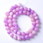 36pcs 10mm Natural Pink Starry Galaxy Persian Jade Gemstone Beads Round Loose Spacer Beads for Jewelry Making DIY Bracelets Necklaces 15" (Pink Starry Persian Jade, 10mm)