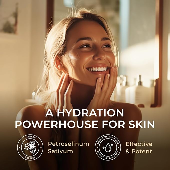 Gya Labs Parsley Essential Oil - 0.34 Fl Oz - for Hair, Skin, Diffuser, Aromatherapy & DIY Candle Making Scent